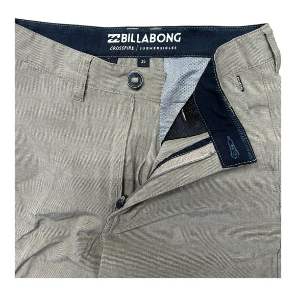 Billabong x2 Young‎ Men's Tan Amphibious Shorts  Crossfire Submersibles Size 25 - Picture 3 of 6